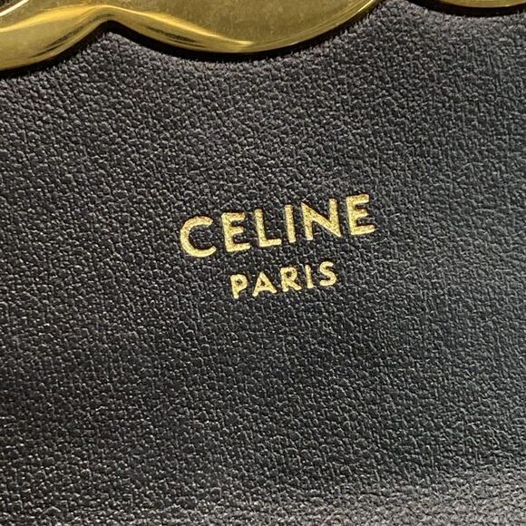 Celine Shoulder Bag Mini Claude Black - Picture 8 of 15